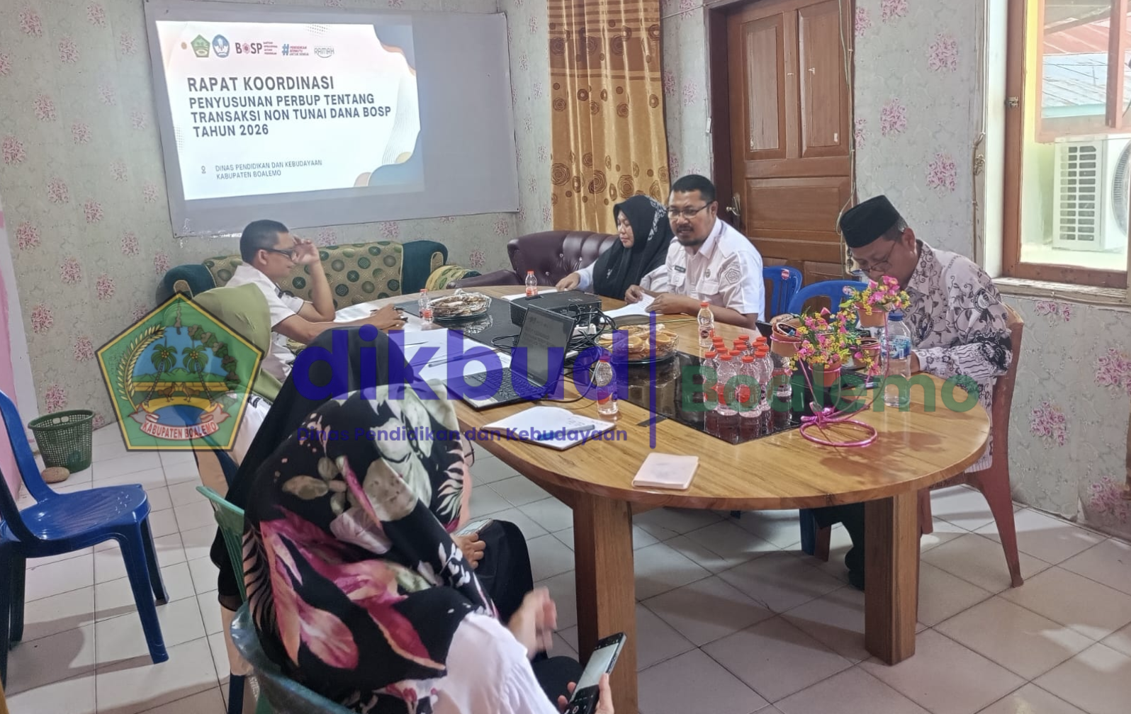 Dinas Pendidikan Boalemo Matangkan Draft Perbup Transaksi Non-Tunai Dana BOSP